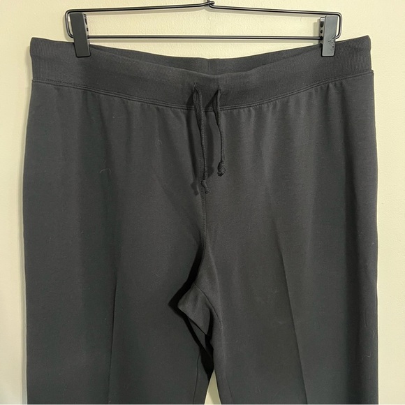 Real Comfort by Chadwicks Black Pull On Pants size Petite Large - Picture 2 of 6